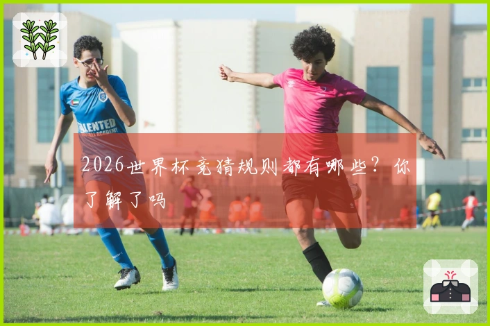 2026世界杯竞猜规则都有哪些？你了解了吗