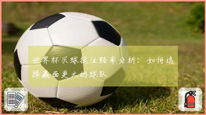 世界杯买球投注赔率分析：如何选择赢面更大的球队