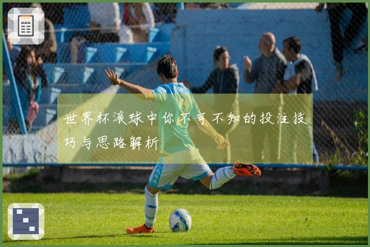 世界杯滚球中你不可不知的投注技巧与思路解析